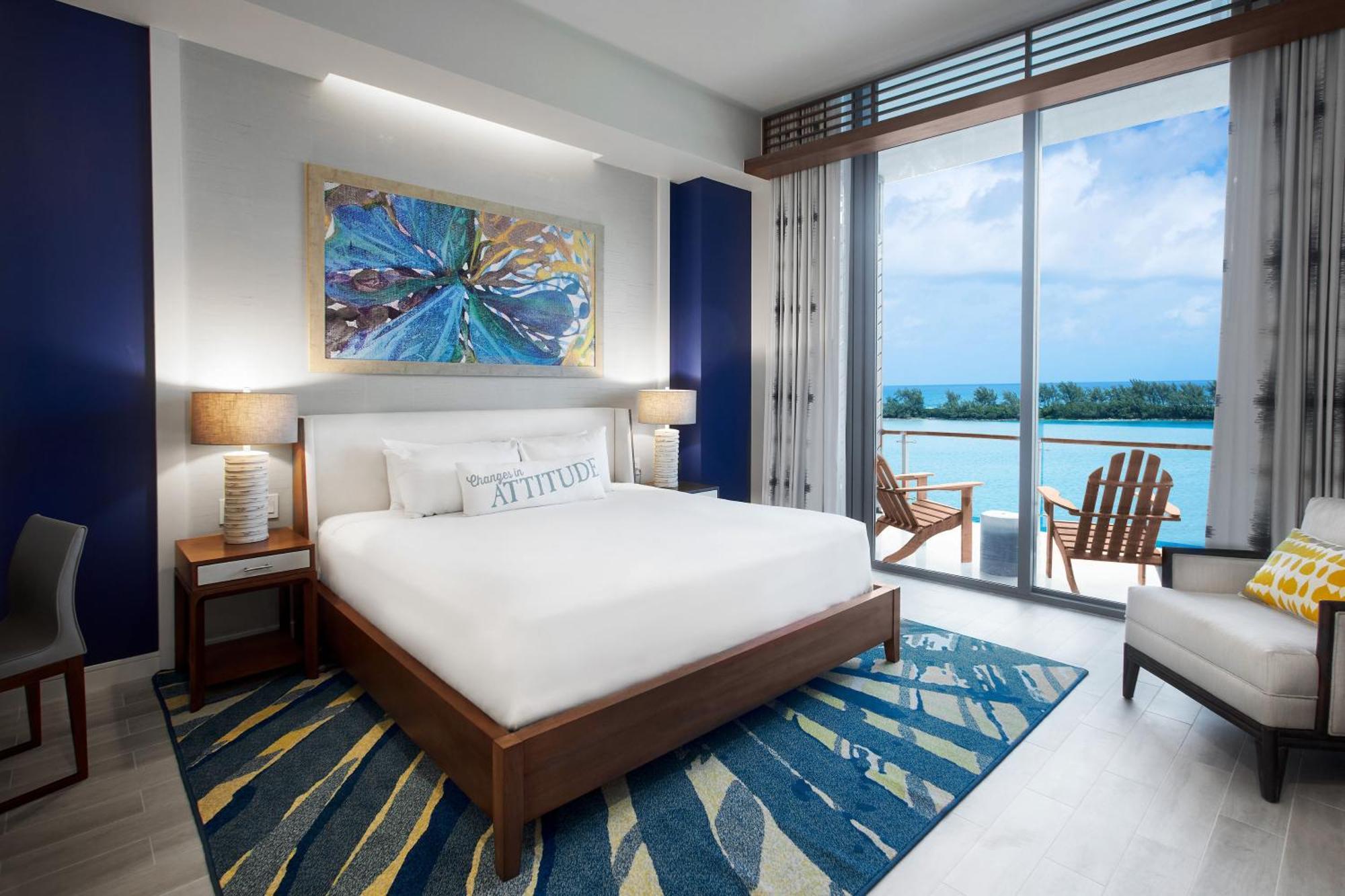 One-Bedroom Apartment Balcony Sea View
